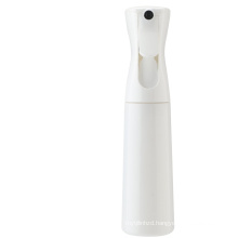 White Continous Spray Bottle with Fine Mist for Curly Hair